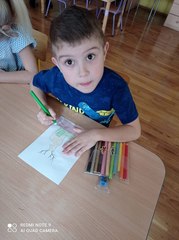 Spotkanie przedszkolaków z pisarką